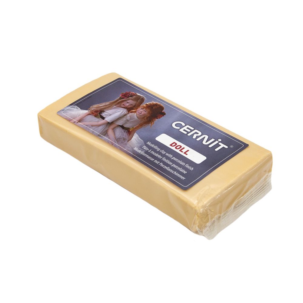 Полимерная глина Cernit Doll collection 500 гр, 744 миндальный