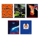 Тетрадь ученическая общая, твин лак, A5+ 48 л. на скобе 65 г/м², белизна 100 %, 10 шт, клетка, 00996 Я в деле!, Светоч 48Т12