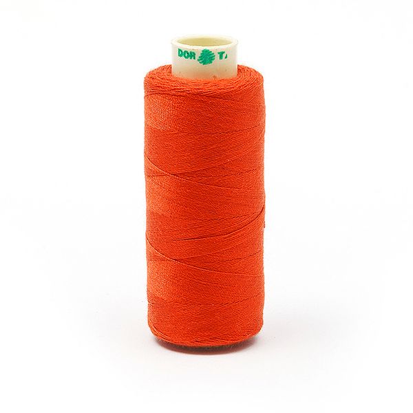 Нитки швейные бытовые Dor Tak 40/2, 366 м / 10 кат., 461 рыжий