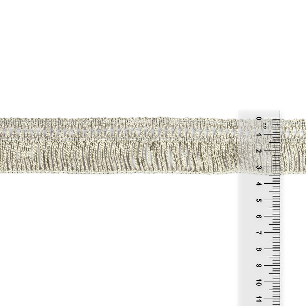 Бахрома отделочная 35.0 мм / 25 метров, 235 серый, Gamma 550