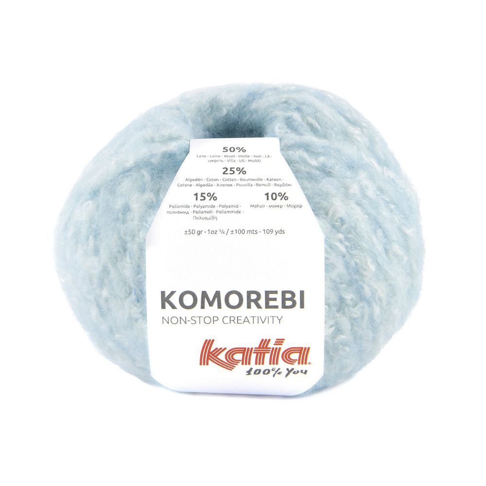 Пряжа Katia (Катя) Komorebi / уп.10 мот. по 50 г, 100 м, col. 0710 /TOS/