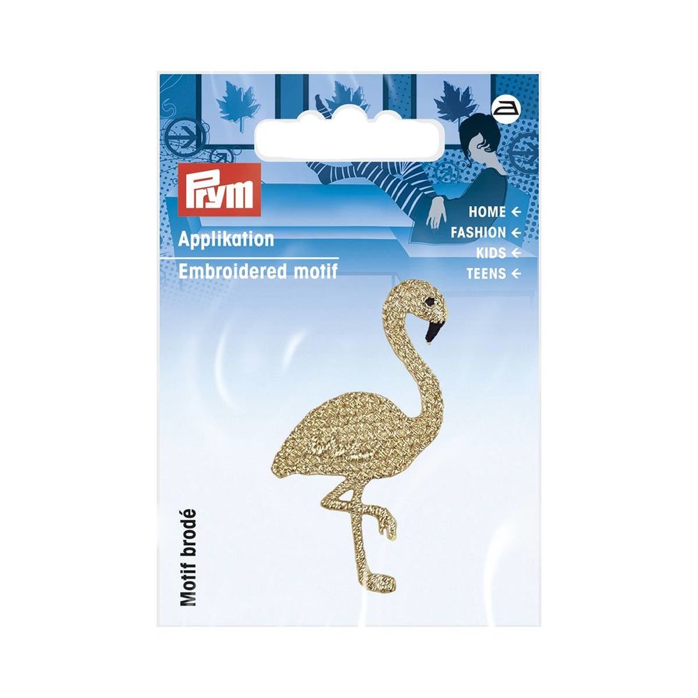 Термоаппликация Фламинго золот, Prym