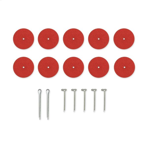 Набор креплений для суставов мишек Тедди фибра ⌀30 мм, 5 шт, NCF-30, HobbyBe NCF-30