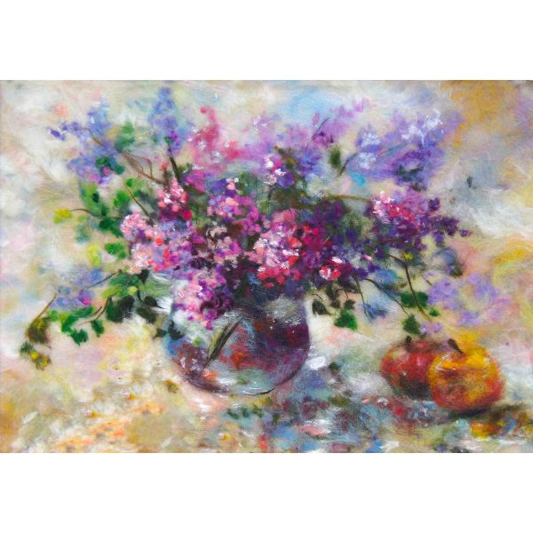 Набор для валяния (живопись цветной шерстью) 