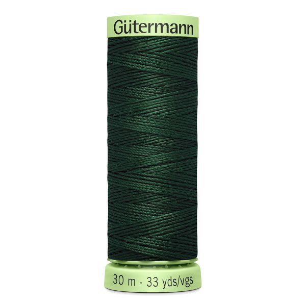 Нитки отделочные Gutermann Top Stitch, 30м, 472 т.бутылочный, 5 катушек