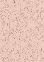 Ткань для пэчворка Peppy Век моды, отрез 50х55 см, 146 г/м², ВМ-05 розовый, Peppy