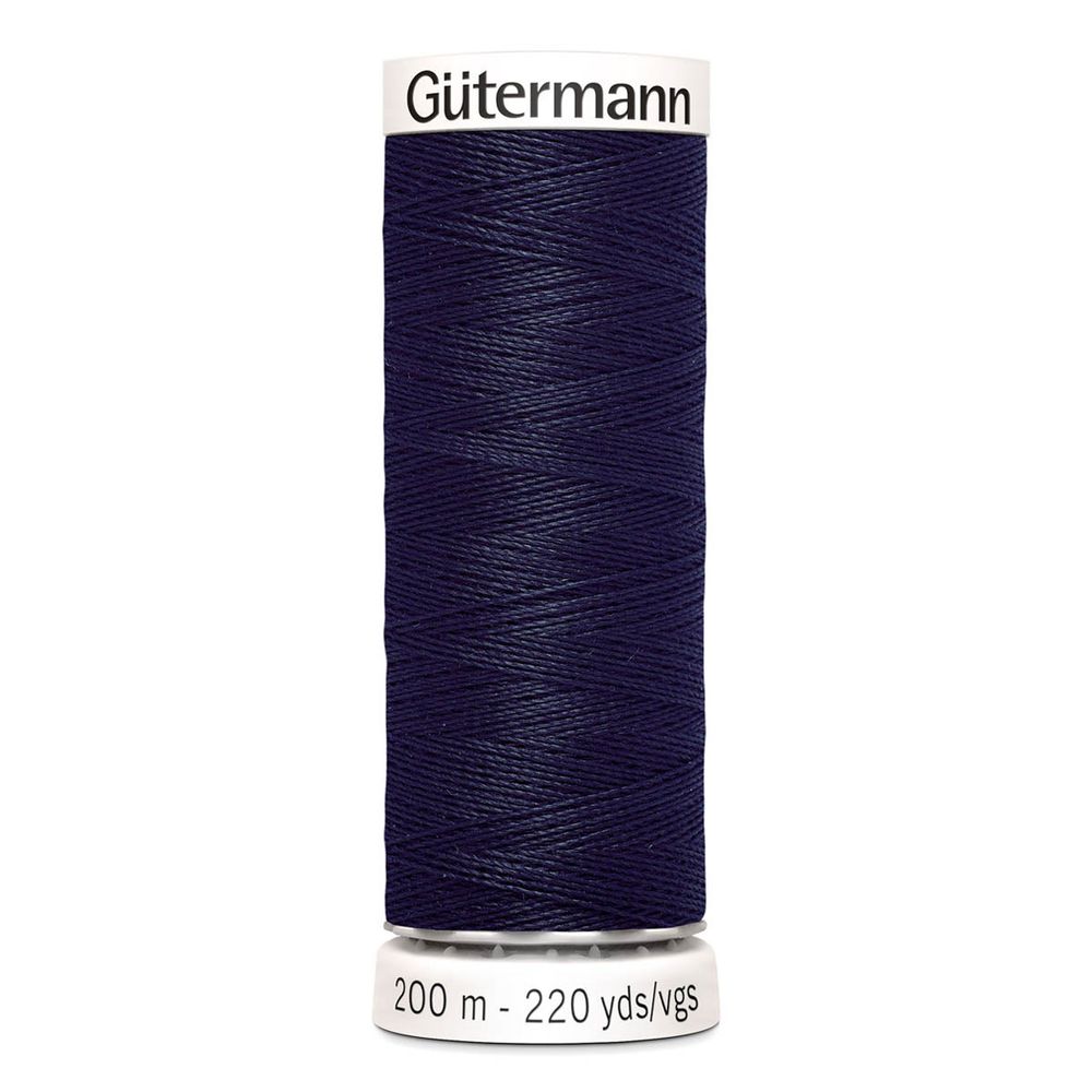 Нитки универсальные Gutermann Sew-all, 200м, 339 т.чернильно-синий, 1 катушка