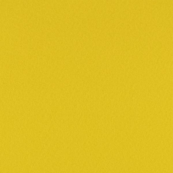 Фетр листовой мягкий 1.0 мм, 33х53 см, RN12 желтый, Gamma FKR10-33/53