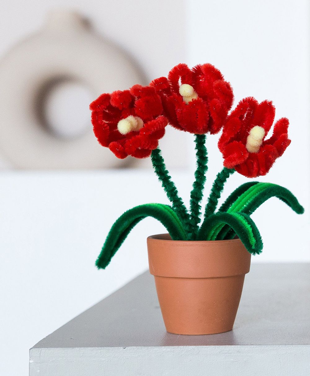 Проволока шенил ⌀0.9х30 см, 30 шт, ассорти, Hobbius SKPZ-9