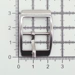 Пряжка ременная металл 18 мм (внешн. 23х32 мм), 10 шт, никель, прямоугольная, BIG