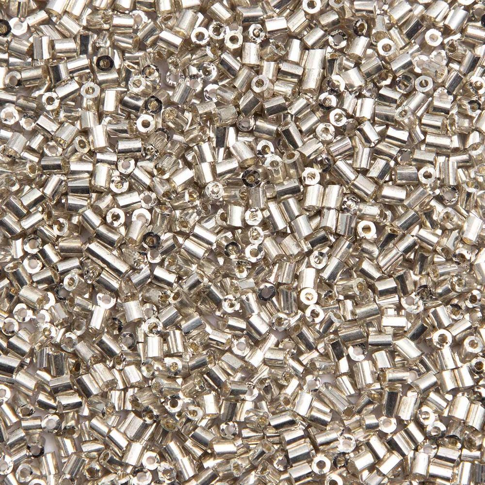 Рубка Astra&amp;Craft 11/0 (2.1 мм), 150 г (10х15 г), цв. 1109 серебро/глянц.покрытие