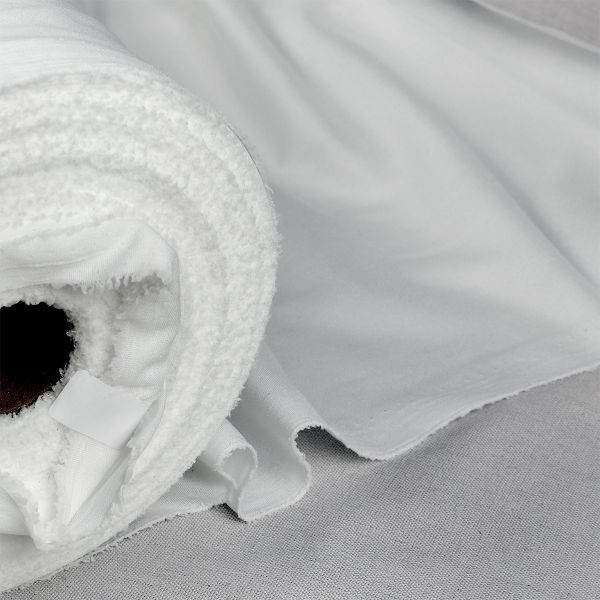 Дублерин трикотажный 50 г/м², белый, шир.150см, 100м