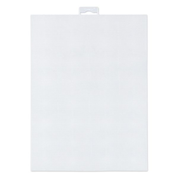 Канва пластиковая 28х21 см, 10 шт, 100% полиэтилен, белый, Gamma KPLA-14