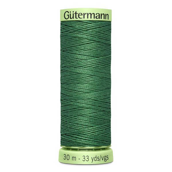 Нитки отделочные Gutermann Top Stitch, 30м, 931 зеленый мох, 5 катушек