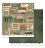 Бумага для скрапбукинга Армейская жизнь 190 г/м², 30.5х30.5 см, 10 шт, 4, Mr.Painter PSR 201107