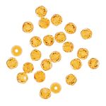 Бусины стекло ⌀3 мм, 24 шт, светло-коричневый/topaz, Preciosa 451-19-602