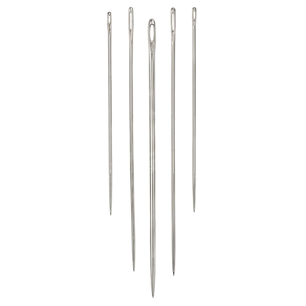 Иглы ручные для кожи и меха 1, 5 шт, в конверте