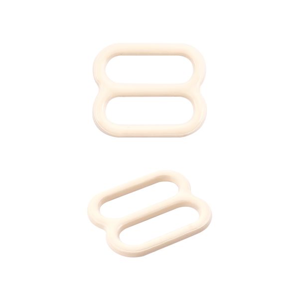 Рамки-регуляторы для бюстгальтера металл 10.0 мм, 50 шт, бежевый