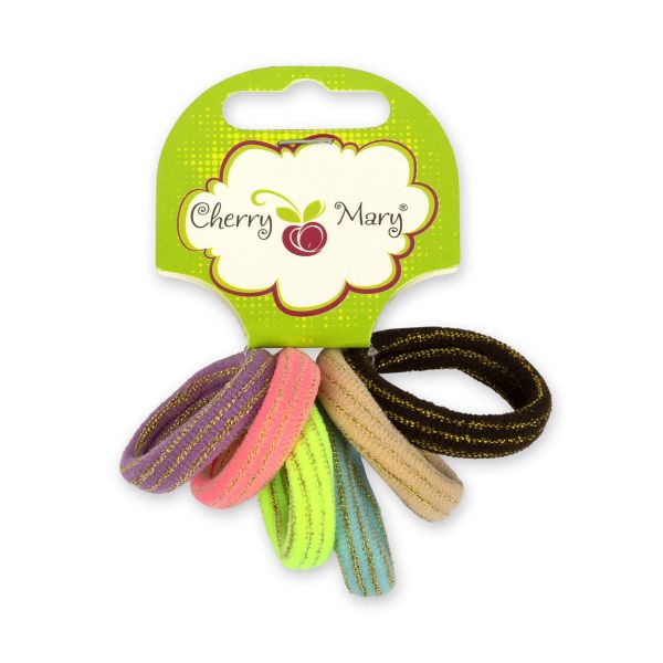 Набор резинок для волос 30 шт, №01-16 ассорти, Cherry Mary R6130