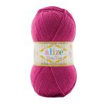Пряжа Alize (Ализе) Baby Best / уп.5 мот. по 100 г, 240м, 171 малиновый
