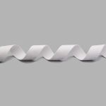 Тесьма (лента) киперная п/э+виск. 22 мм / 50 метров, 07-1019 (01 белый)