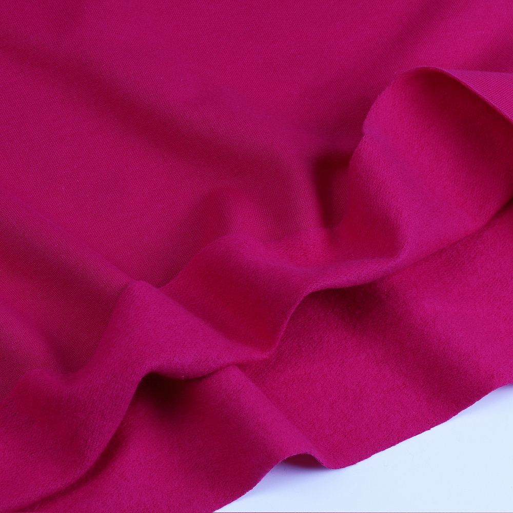 Футер 2-нитка начес 190 г/м², 100-100 см / 6 метров, ФУТ2Х.НАЧ.190.18-1945.6, фуксия