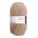 Пряжа Пехорка Народная / уп.5 мот. по 100 г, 220 м, 43-Суровый лен