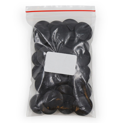 Пуговицы на ножке 32L (20мм) (Black (черный)), 36 шт