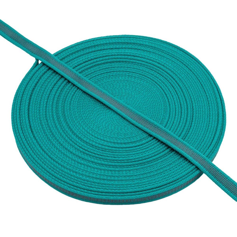 Стропа (ременная лента) 18 мм / 25 метров, 33 г/п.м., (Мн), 25 бирюзовый, 9969