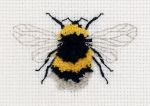 Набор для вышивания нитками Klart, Шмель, 9х6,5 см