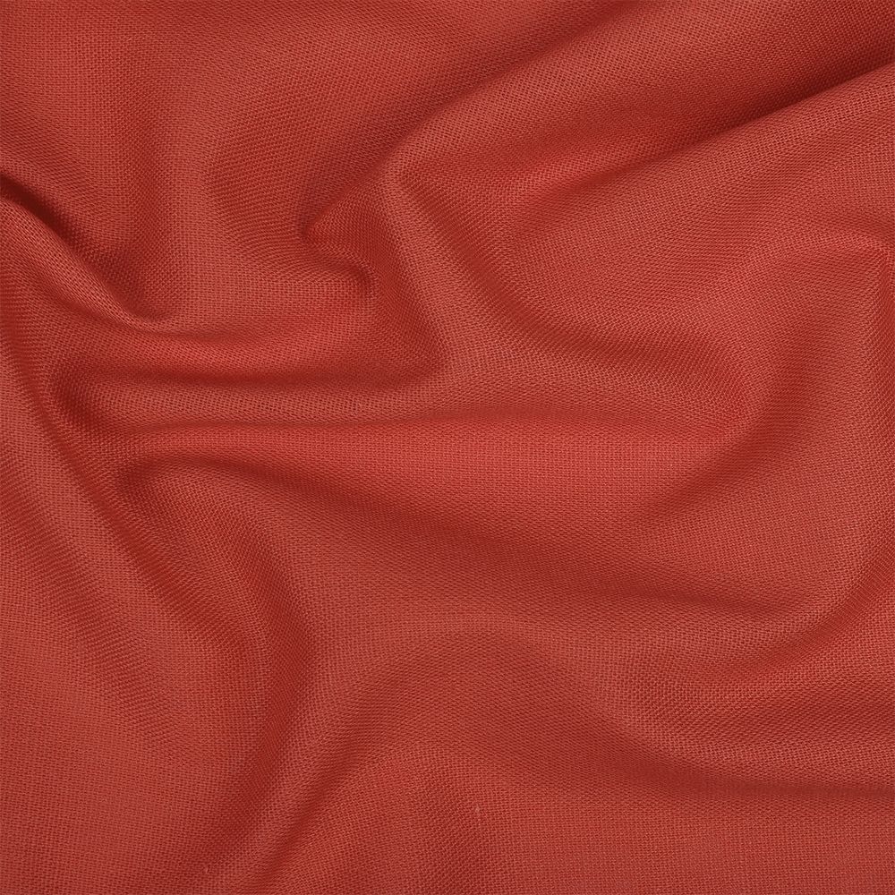 Льняная ткань 185 г/м², 140 см, в нарезке, цв. 84 марсала, 10 метров /TOS/