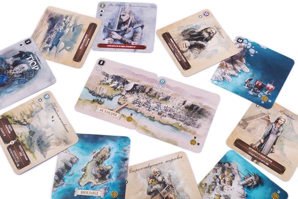 Игра настольная Картавентура Винланд, Эврикус BG-11078