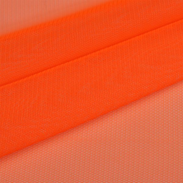 Сетка бельевая эластичная матовая 40 г/м², шир.150 см / 100 метров, TL59 59 неон оранж /TL.59/