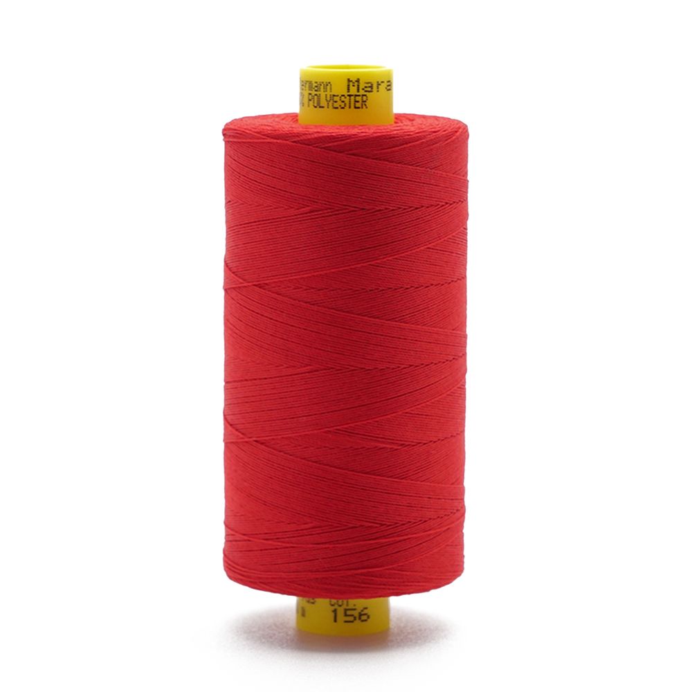 Нитка универсальная Gutermann Mara 70/2, 700 м, 702170, 156 красный, 1 катушка