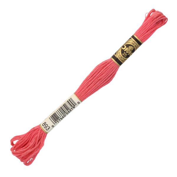 Мулине DMC 117 (893), 12 мотков по 8 метров