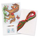 Набор для вышивания нитками РС Студия, Лошадка 12х13 см