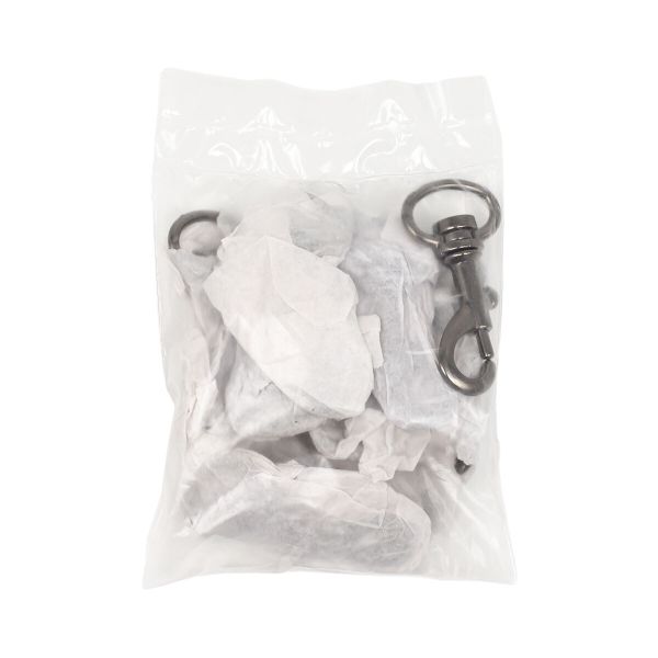 Карабин металл 19.0 мм (53х24 мм), чер.никель, 10 шт