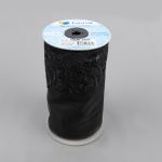 Кружево на сетке 190 мм / 10 м, черный, Gamma GKM-1904