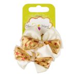 Набор резинок для волос, 10 шт, №01 св.бежевый, золотистый (звёздочки), Cherry Mary DR07061