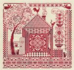 Набор для вышивания нитками Panna, Оберег домашнего очага, 30х30 см