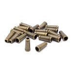 Наконечник для шнура металл колокол 20 мм (латунь), 20 шт