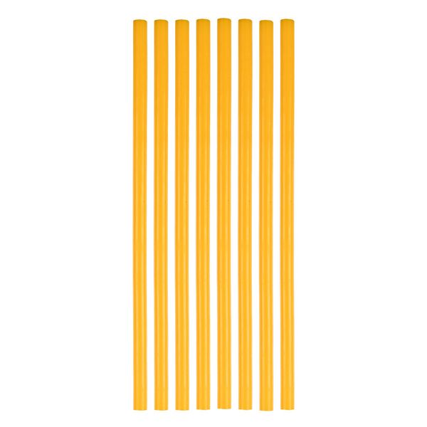 Клеевые стержни для малого клеевого пистолета ⌀7.2 мм, 20 см, 8 шт, желтый, Micron GFGC-7