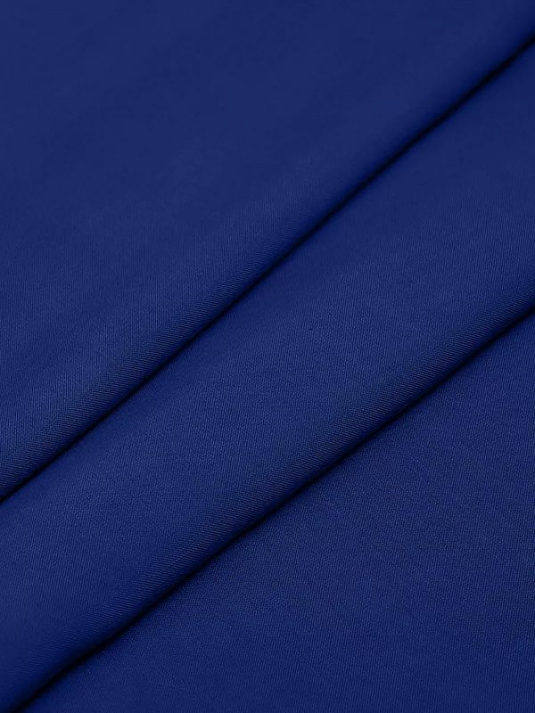 Штапель 110 г/м², 145 см / 2 метра, TBY-Vi-30-43.2, цв.43 яр.синий