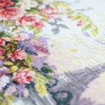 Набор для вышивания нитками Чудесная игла Premium, Мелодии Парижа 40х31 см