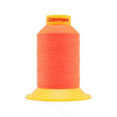 Нитка эластичная Gutermann Maraflex 120, 1500 м, 716936, 3871 неоновый оранжевый, 1 катушка