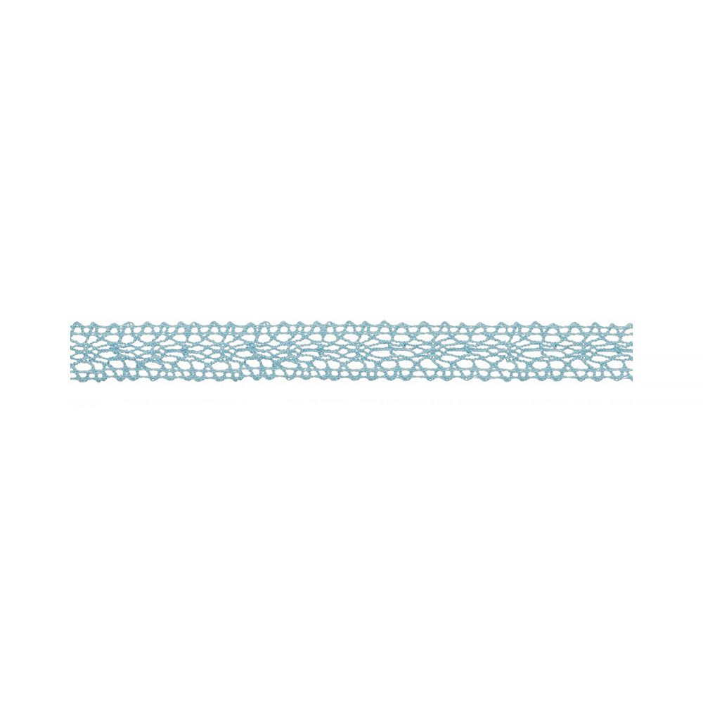 Кружево вязаное (тесьма) 12-13 мм, 5 шт по 3 м, 073 бл.синий, HVK-15 Gamma