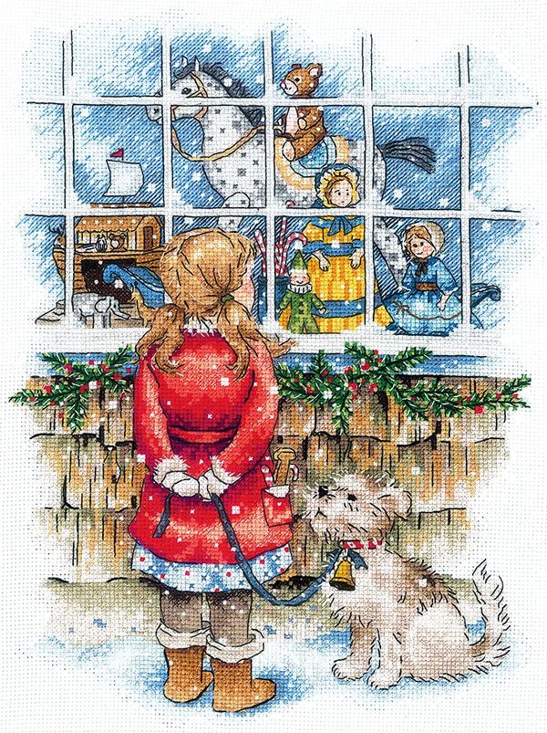 Набор для вышивания нитками Сделай своими руками, Заветное желание, 20х26.5 см