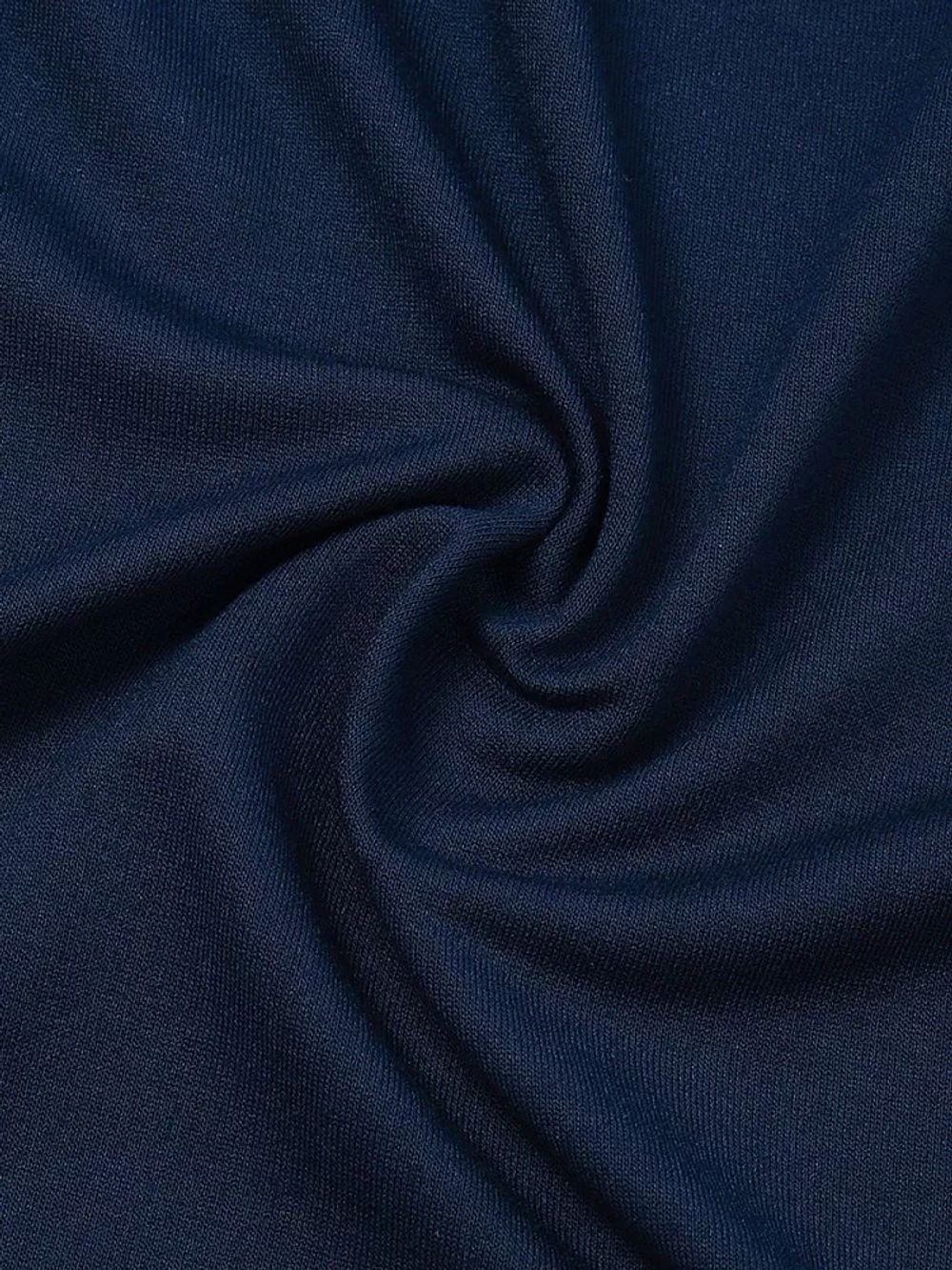 Футер 2-нитка петля поливискоза стрейч 220 г/м², 160 см / 3 метра, ФУТ2Х.TBY.ПЭ-ВИС.S196/S058.3, цв.S196/S058 т.синий