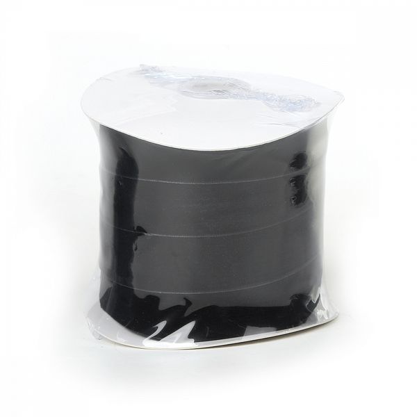 Лента бархатная (тесьма) 20.0 мм / 22.86±1 метров, арт.20VR03 нейлон цв.черный