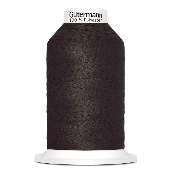 Нитки оверлочные Gutermann Miniking, 1000м, 696 т.шоколад, 5 катушек